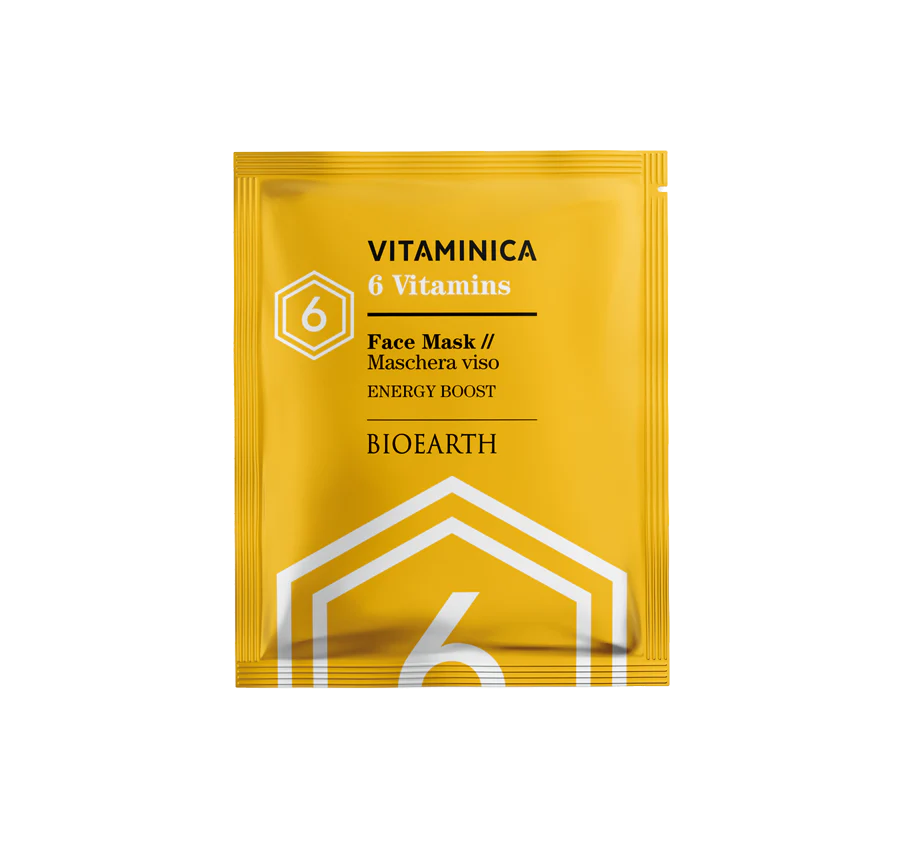 Maschera monouso tessuto - Booster Vitamine