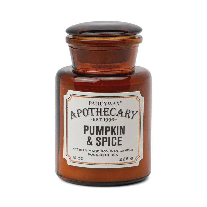 Candela di soia Apothecary - Pumpkin + Spice