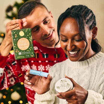 Lanterna Bosco d'inverno - crema mani + Burrocacao