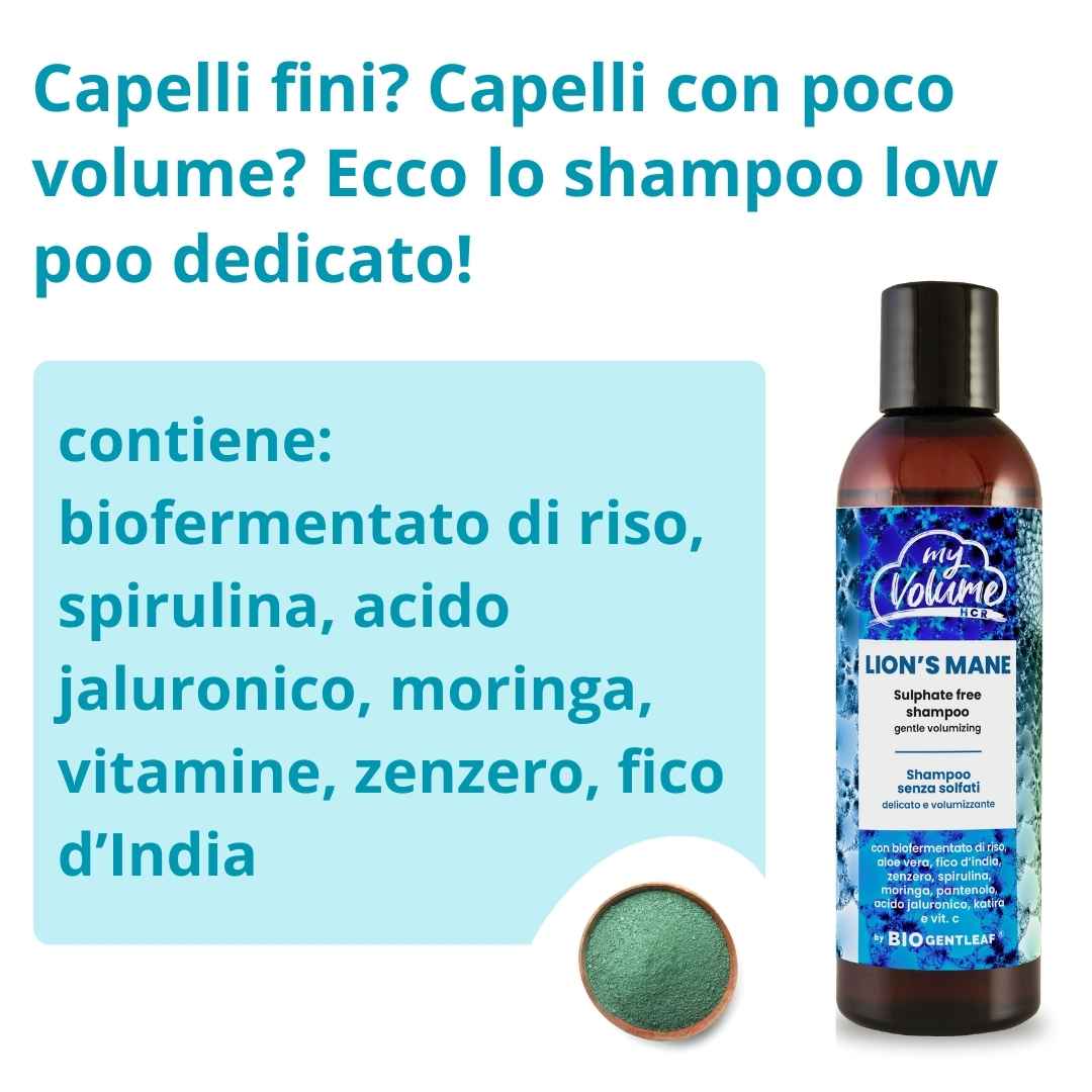 Lion’s Mane - Shampoo Volumizzante