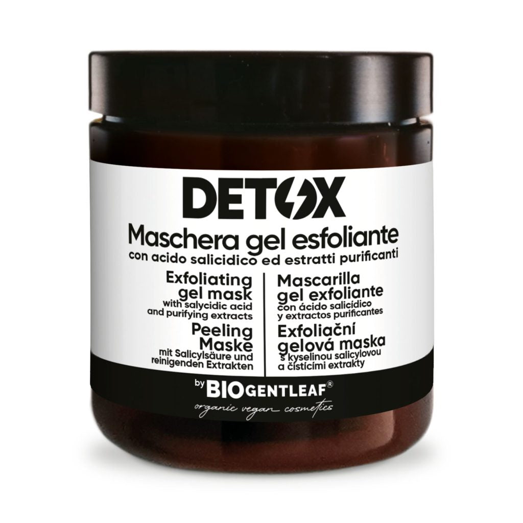 Maschera gel esfoliante