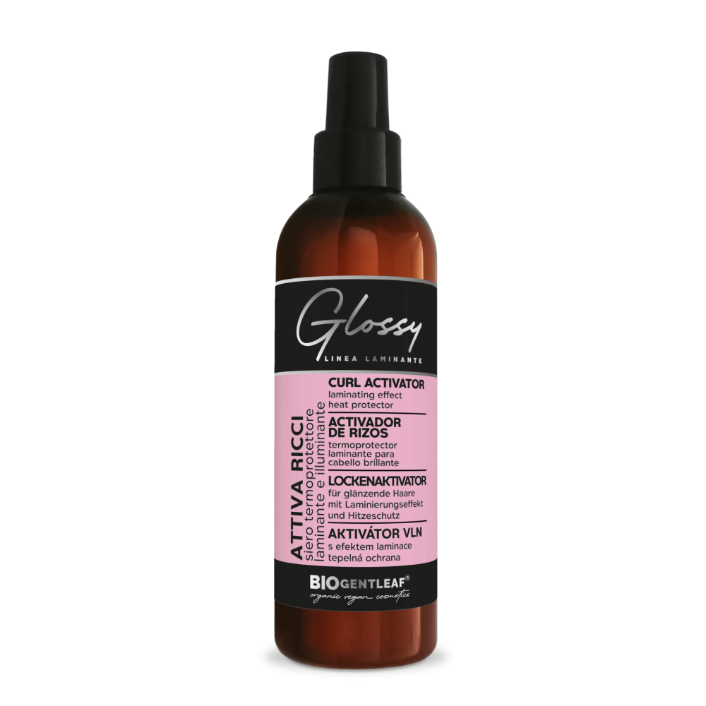 Attiva ricci Glossy – siero termoprotettore con cheratina e amminoacidi