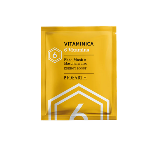 Maschera monouso tessuto - Booster Vitamine
