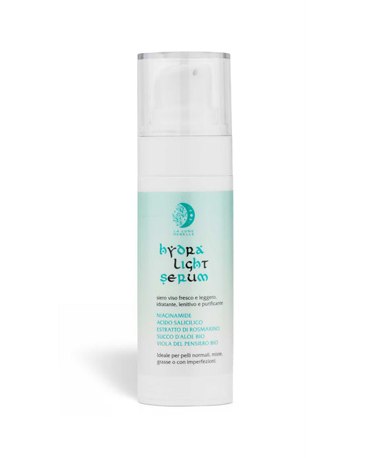 HYDRA LIGHT SERUM - Siero viso uniformante, idratante e purificante
