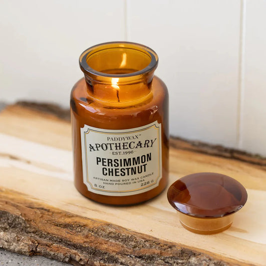 Candela di soia Apothecary - Persimmon Chestnut