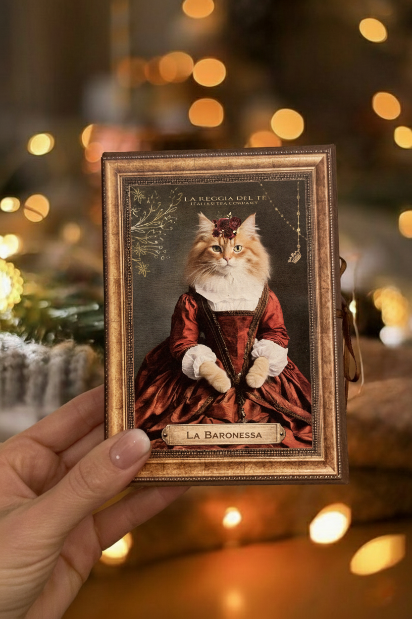 Antena Tea Gatti - cofanetto tè - La Baronessa