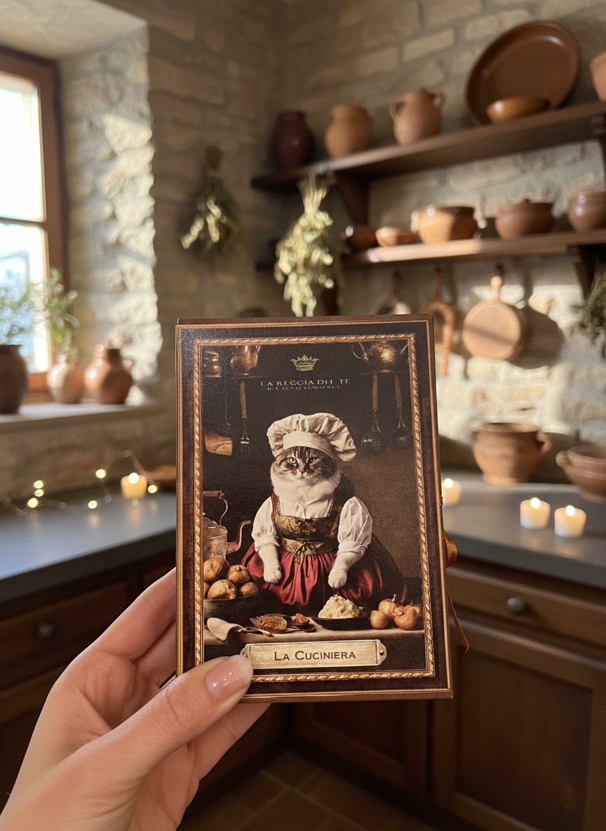 Antena Tea Gatti - cofanetto tè - La Cuciniera