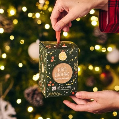 Lanterna Bosco d'inverno - crema mani + Burrocacao