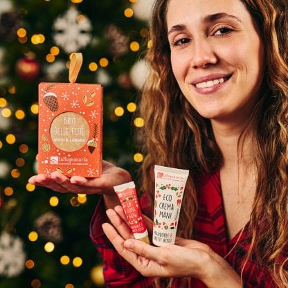 Lanterna Brio delle feste : crema mani + Lipgloss