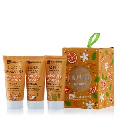 Lanterna in viaggio : scrub + crema + shampoo