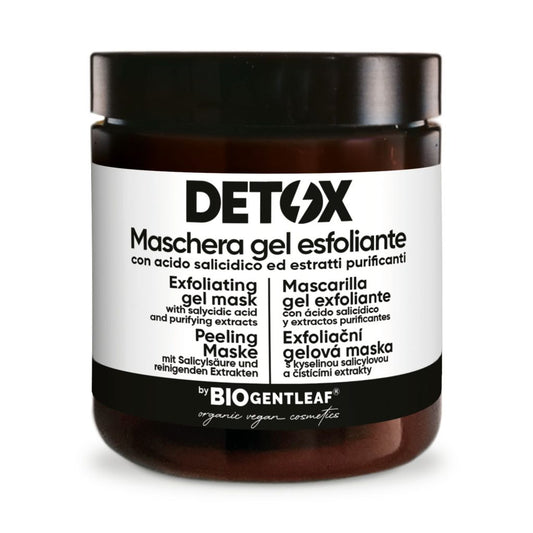 Maschera gel esfoliante