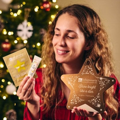 Kit stella: Patch Occhi Glow + Lip Gloss Vaniglia